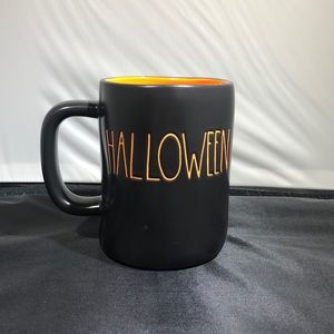 Rae Dunn Happy Halloween Black & Orange Coffee Mug